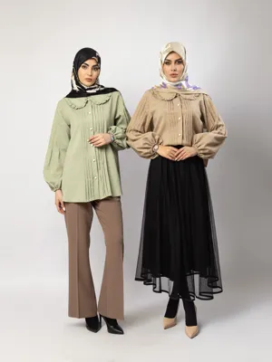 شومیز شانتون لمه